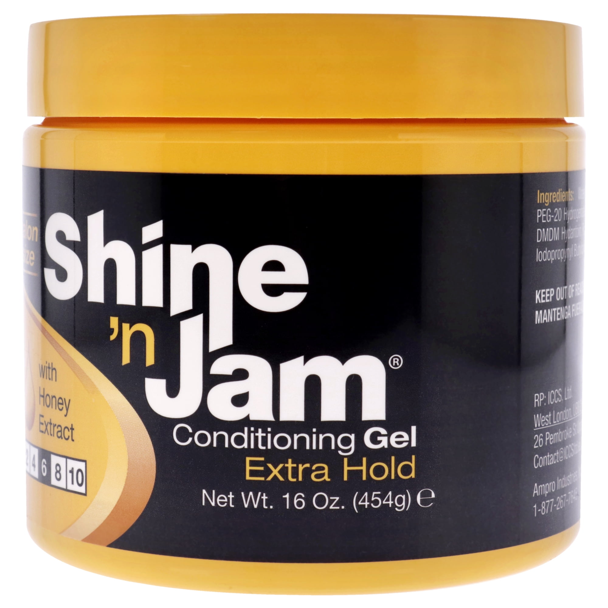 Gel Acondicionador Ampro Shine-n-jam 473ml Mujer