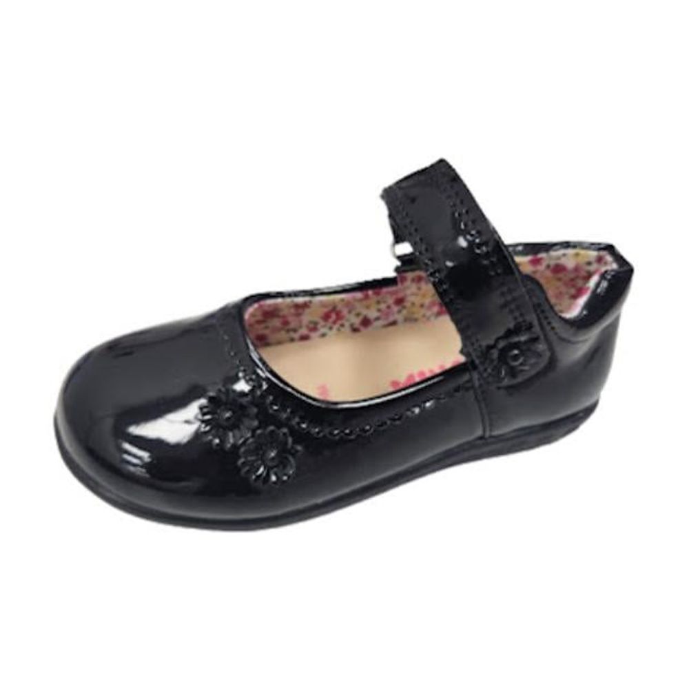 Vinnys Outlet - Zapato Charol Negro Niña