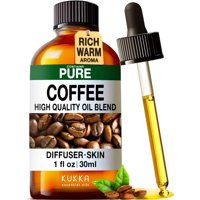 Kukka Essential Oils - Aceite Esencial Kukka Coffee 30 Ml Para Cabello, Piel, Difusor
