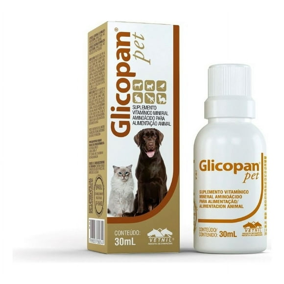Glicopan Pet Suplemento Perros Y Gatos 30ml Gotas
