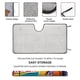 thumbnail image 2 of El Aula de Caitie Parasol para Parabrisas Delantero Protector Plegable, Visera Solar para Auto Bloquea Rayos UV Mantiene tu Vehículo Fresco140cm*76cm, 2 of 6