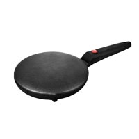 Importclick - Panquequera Sartén Eléctrico Antiadherente 20 Cm Negro