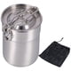thumbnail image 1 of Cafetera para exteriores de 1 l, olla para acampar con tapa plegable para senderismo, 1 of 8