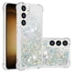 thumbnail image 1 of Funda Para Samsung Galaxy S24 Con Brillo Líquido, Protección Completa Y Soporte De Anillo Giratorio, 1 of 4