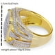 thumbnail image 2 of Stylish Men's Hip Hop Rhinestone Ring with Cubic Zirconia - Perfect for Fashionable and Edgy Look, 2 of 4