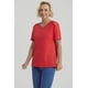 thumbnail image 4 of Polera Mujer Detalle Hombro Rojo, 4 of 8