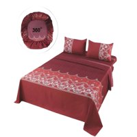 Genérico - Sabanas Casa Sol Super King Burdeo