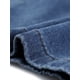 thumbnail image 5 of Agnes Orinda Pantalones de Mezclilla para Mujer Talla Grande Pierna Ancha Holgados Lavados Elásticos Casual con Bolsillos 3X Azul Medio, 5 of 6