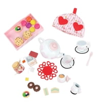 Set De Accesorios Our Generation Tea Time Con 30 Accesorios