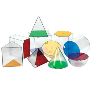 Toy Learning Resources Giant Geosolids, Grandes Formas De Plástico