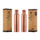 thumbnail image 1 of Set de 2 botellas de cobre para la salud con beneficios ayurvédicos de 1000 ml, 1 of 4