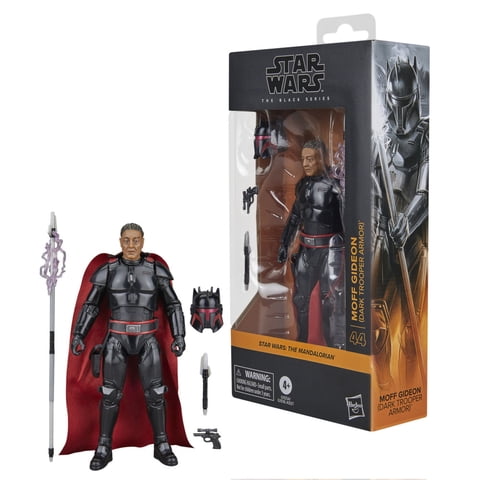 Figura De Acción Hasbro Star Wars The Black Series Moff Gideon Armadura Beskar