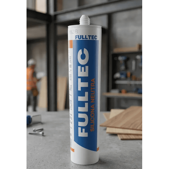 Silicona Neutra Café Oscuro 290 Ml. Fulltec