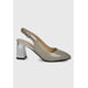 thumbnail image 3 of Zapato Cuero Glannis Gris, 3 of 5