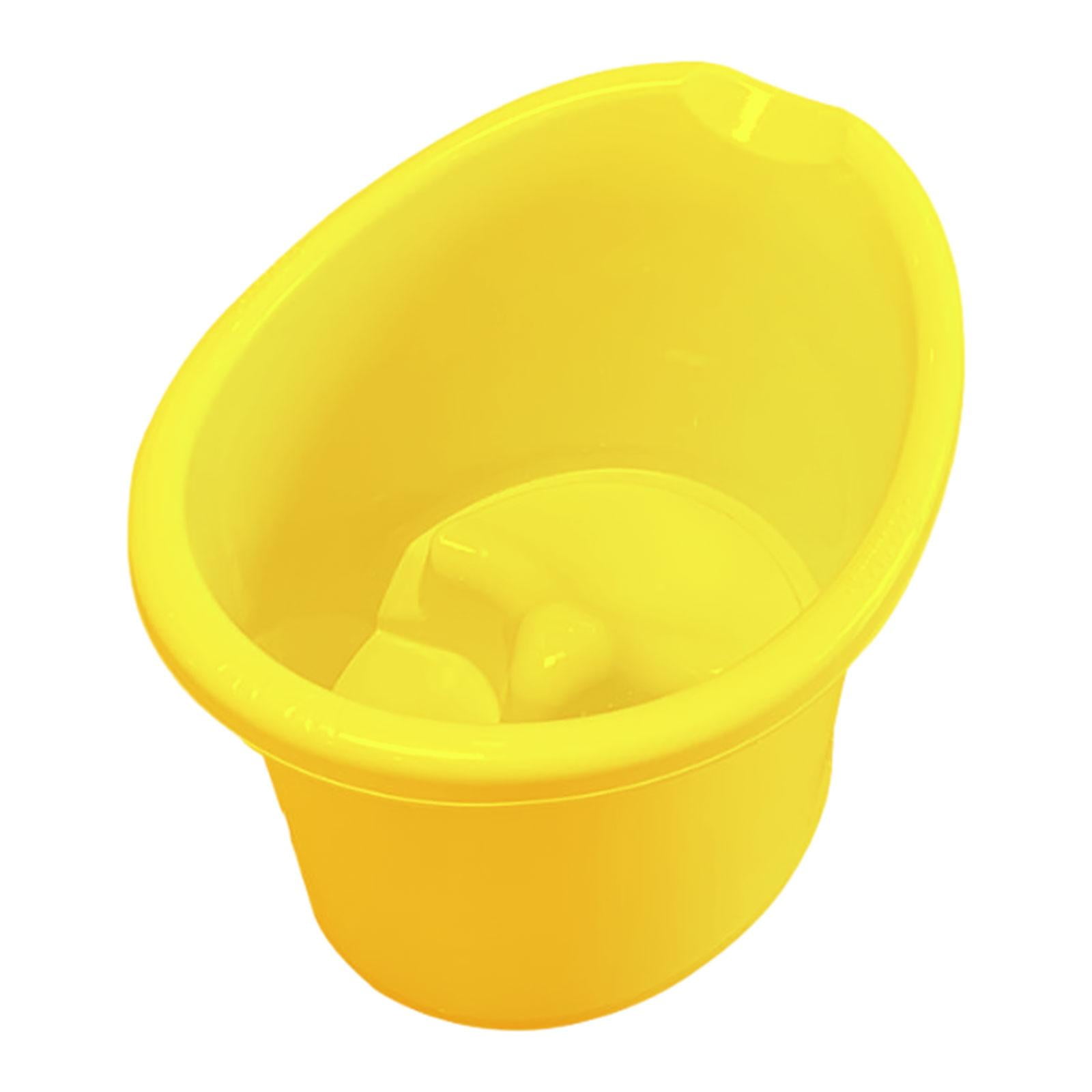 Bothyi - Cubo De Ducha Para Bebé, Bañera Portátil Para Bebé, Para Recién Nacidos, Niños Y Niñas, Color Amarillo