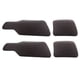 thumbnail image 1 of 4PC / Set Alfombrillas De Coche Universales Alfombra Antideslizante Protección Para Trabajos Pesados Rojo, 1 of 5