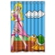 thumbnail image 1 of Cortina de ducha de Super Mario para chica de anime, juego de cortinas de baño con ganchos, tamaño 48 x 72 pulgadas, 1 of 3