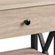 thumbnail image 2 of Arrimo Moderno 100 cm con 2 Cajones y Estantes de Almacenaje MDF y Metal, 2 of 4