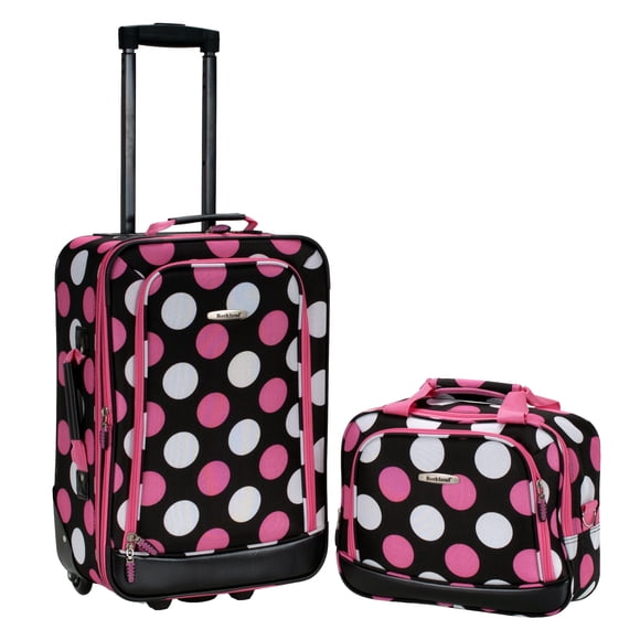 Juego de equipaje Rockland Fashion Softside Upright de 2 piezas
