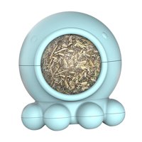 Ioensy - Bola De Hierba Gatera Para Lamer Gatos, Rodillo Esférico Para Hierba Gatera, Golosina Giratoria, Azul