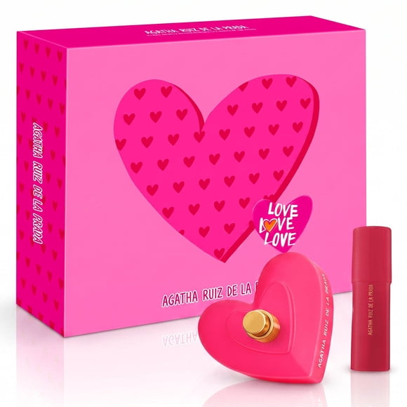 Agatha Ruiz de la Prada Love Love Set Edt 80ml + Barra de Labios 5g.