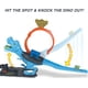 thumbnail image 5 of Set de pista de coche de juguete Hot Wheels City T-Rex Chomp con vehículo, 5 of 6