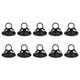 thumbnail image 4 of 10 Ventosas Pequeñas De PVC Para Organización Del Hogar, Puerta, Baño, Color Negro, 4 of 5