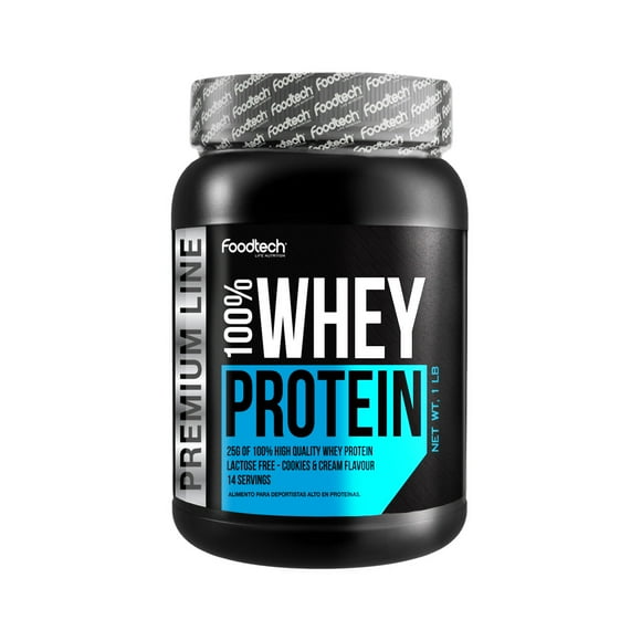 100% Whey Protein Premium Line 1lbs - Foodtech