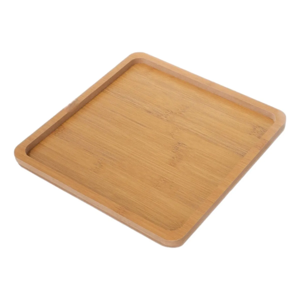 Genérico - Tabla Cuadrada Para Picar, Mdf Trupan, Pack De 2, Con Canaleta