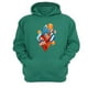 thumbnail image 1 of Polerón Canguro Goku Verde Aguamarina Talla S Unisex, 1 of 2
