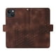 thumbnail image 2 of Carcasa FOXDOCK iPhone 13 de cuero PU, diseño acolchado clásico, protección contra caídas y rayones, 2 of 5