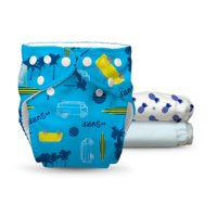 Pañales Niño Reutilizables Rider 3 + 6 Insertos - Charlie Banana