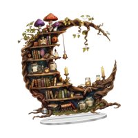 Bothyi - Adorno De Ilustraciones De Decoración De Estatua De Estantería 2D Para Gabinete De Estantería De Oficina