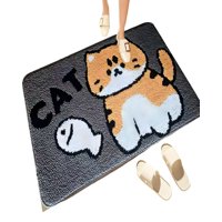 Genérico - Alfombra Decorativa Minimalista Gris 01