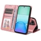 thumbnail image 4 of Funda Billetera para Xiaomi Poco M6 4G con Porta Tarjetas y Soporte Ajustable Rosa, 4 of 5
