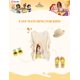 thumbnail image 3 of Traje de baño para cubrir a la princesa Bella de Disney para niñas de 4 a 7 años, 3 of 7