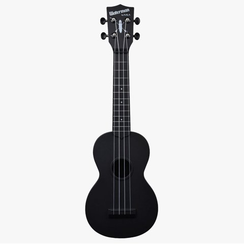 Ukelele Waterman Kala Soprano Matte Black Ka-Swb/Bk