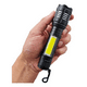 thumbnail image 1 of Linterna De Bolsillo Linterna Tactica Recargable Emergencia Blanco Negro, 1 of 3