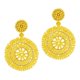 thumbnail image 4 of Pendientes Colgantes Con Cuentas Pendientes Redondos De Aro Bohemio Para Fiesta En La Playa Mujer Amarillo, 4 of 5