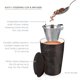 thumbnail image 3 of Taza infusora de té Tea Forte Kati Cup Noir Ceramic 355 ml, 3 of 7