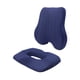thumbnail image 3 of Cojín de espalda y asiento, cojín de silla de oficina, cojín de cóccix, almohadilla de almohada de soporte de respaldo espeso de respaldo de respaldo Azul, 3 of 5