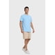 thumbnail image 4 of Polera Hombre Long Fit Básica Celeste - ll, 4 of 5