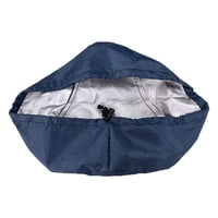 Magideal - Funda Para Asiento De Bicicleta, Cubierta Para Lluvia Y Polvo Con Cordón Para Bicicleta, Protección Para Sillín De Tela Oxford, Protector Para Asiento Azul Marino