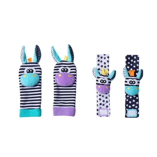 Delightful Baby Rattle Socks Toys - Perfect For 3-12 Month Old