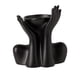 thumbnail image 2 of Jarrón De Cerámica, Macetero De Mesa Artístico Para Sala De Estar, Arreglo Floral, Cocina, Cara De Soporte Negra, 2 of 6