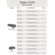thumbnail image 5 of Mantel rectangular Utopia Kitchen 152 x 213 cm blanco, 5 of 9