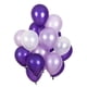 thumbnail image 4 of Globos De Látex De 30 Piezas Decoración De Fiesta De Cumpleaños De Boda 12 Pulgadas Púrpura, 4 of 5