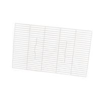 Magideal - Rejilla De Piso De Repuesto, Rejilla Para Jaula De Perros Para Mascotas, Rejilla De Piso De Metal, Tapete De Descanso Para Jaula De Conejo Para Corral