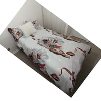 Velazio - Cubre Plumón Para Cama De 1.5 Plazas Perlas