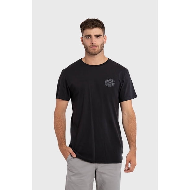 Polera Orgánica Soul Mind Negro Hombre Falcone